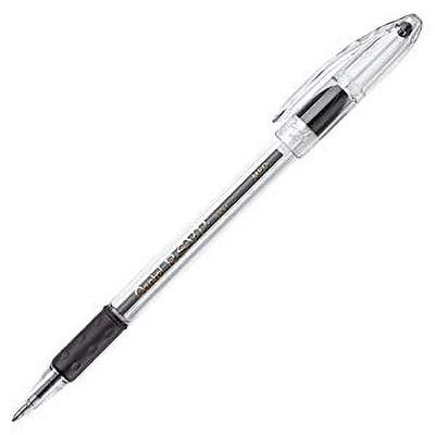 Pentel R. S.V. P. RT Retractable Ballpoint Pens, Medium Point, Black Ink,  Dozen (BK93-A)