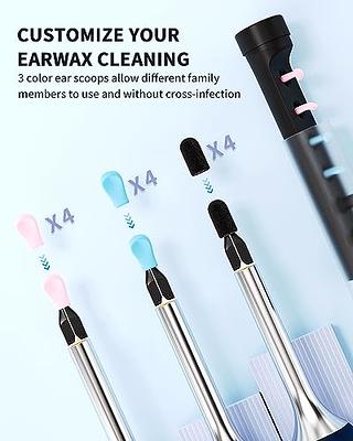 Ear Wax Removal Tool by Tilcare - Ear Irrigation Flushing System for Adults  & Kids - Perfect Ear Cleaning Kit - Includes Electric Vacuum Removal Tool,  Basin, Syringe, Curette Kit, Towel and