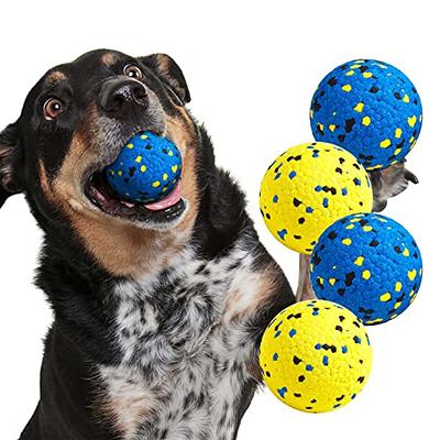 Small, Fetch Balls For Dogs Rubber Bright Colors Puppy Toys Dog