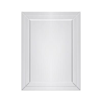 Fab Glass and Mirror 28'' W x 75'' H Pivot Frameless Shower Door