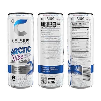 CELSIUS Sparkling Watermelon, Functional Essential Energy Drink 12 Fl Oz  (Pack of 12)