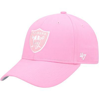 Las Vegas Raiders '47 Girls Youth Rose MVP Adjustable Hat - Pink