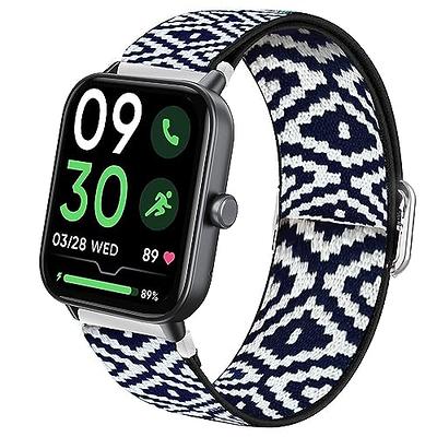  Compatible for Amazfit Bip 5 Band, Lamshaw 22mm Fabric