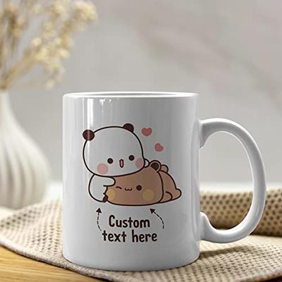 Cute Panda Mug With Lid Panda Cup Coffee Mug, Coffee Cups, Water