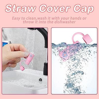 Cheap Straw Cover Cap For Stanley Cup Silicone Straw Topper Fit Stanley Oz  Tumbler With Handle 10Mm Drinking Straw Tip Covers