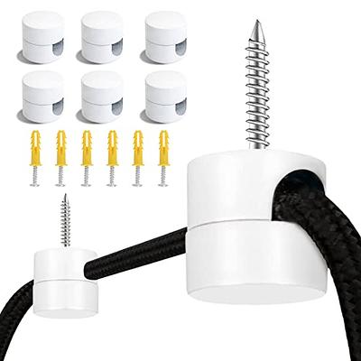 KOLTIME 6 Pack Swag Ceiling Hooks for Hanging Lights Aluminium Modern  Hanging Lamp Cable Hook DIY Ceiling Chandelier Swag Hooks for Plug in  Pendant Lighting with Cord - Yahoo Shopping