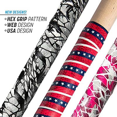 ALIEN PROS Bat Grip Tape for Baseball 1.1 MM (2 Pack) - Precut and Pro  Quality Bat Tape - Wrap Your Bat for an Epic Home Run - Replacement for Old