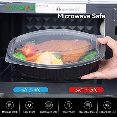 YANGRUI Take Out Containers, Shrink Wrap 40 Pack 32oz Leak Proof Reusable  Machine Washable Meal Prep Container BPA Free Microwave Freezer Safe To Go  Containers - Yahoo Shopping