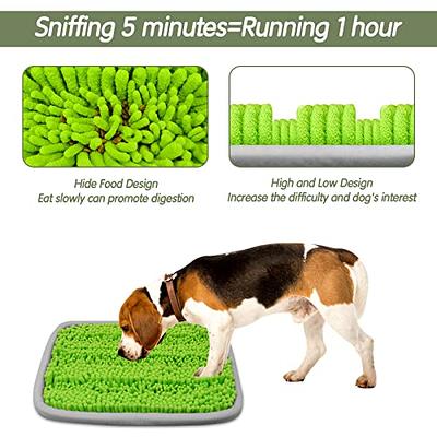 Dog Sniffing Pad Dog Stress Relief Sniffing Pad Stress Relief Snuffle Mat  Enhance Foraging Skills Promote Healthier Digestion