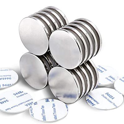 30pcs/set Small Round Neodymium Magnet, Strong Rare Earth Magnet For  Refrigerator, Office, Whiteboard (silver)