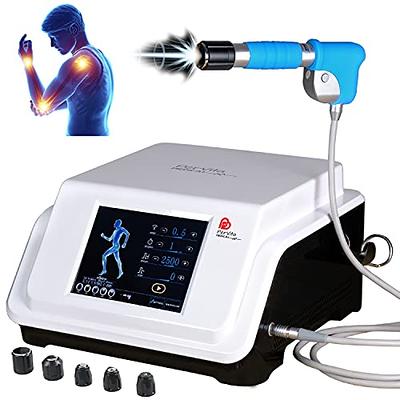 Shockwave Therapy Machine, Shock Physiotherapy Instrument, Body Muscle  Massager Shock Wave Machine for Pain Relief Neck Back Shoulder Foot and ED