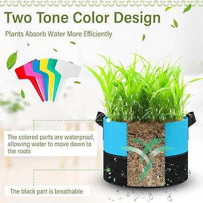 Mclambo 1 Gallon Grow Bags 6 Pack, 1 Gallon pots for Plants