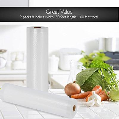 Vacuum Sealer Sealing Machine Seal Meal Food Saver Sous vide With Free Bags  Roll 