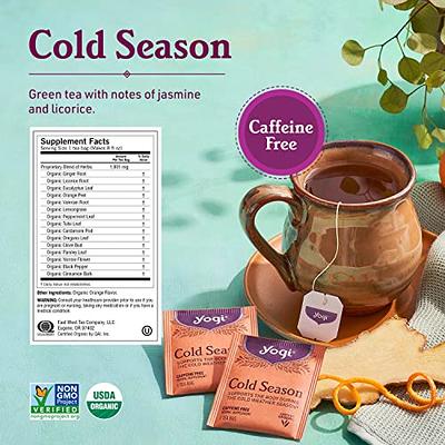 Yogi Tea Immune Support Tea Variety Pack Sampler, Wellness Tea Bags, 3  Boxes of 16 