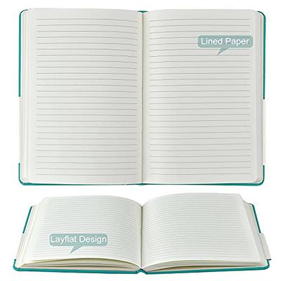 Lined Journal Notebook -365 Pages Thick Journals for Writing College A5  Green