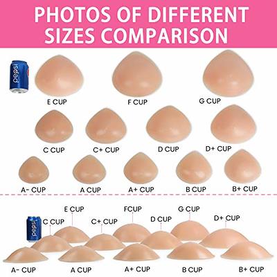 Silicone Breast Forms for Crossdresser Prosthesis Mastectomy by Vollence (1  Pair – Choose from 16 Sizes)