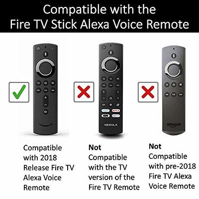  [2 Pack] Universal Firetv Remote Cover Compatible with Firestick  4K / 4K Max/Firestick Lite Alexa Voice Remote with Lanyard (Green Glow &  Turquoise Not Glow) (NOT for Firestick 4K Max 2nd) 