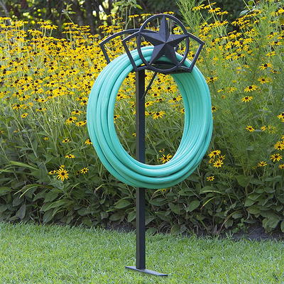 Liberty Garden LBG-117-KD 2-Prong Gauge Liberty Star Water Hose Stand and  Shelf - Yahoo Shopping