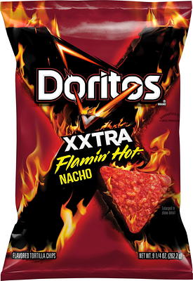 Doritos Tortilla Chips, Flamin' Hot Cool Ranch Flavored, 9.25 oz Bag, Snack  Chips