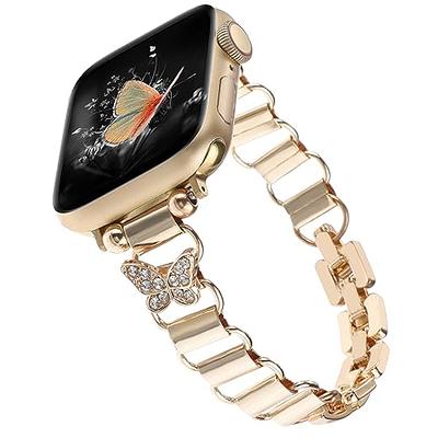 Women Jewelry Steel Bracelet Strap For Apple Watch Ultra/8/7/SE/6/5/4/3/2  Band