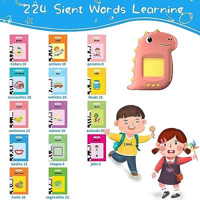 384 Sight Words Talking Flash Cards - Toddler Toys for 2 3 4 5 Year Old Boys and Girls Autism Sensory Toys for Autistic Children Speech Therapy Toys