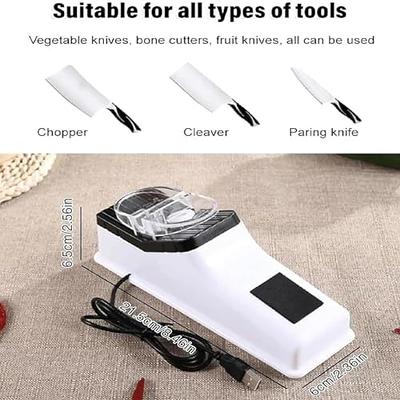 Simple Deluxe 4-in-1 Kitchen Knife Sharpener [4 Stage] Best Knife  Accessories & Scissors Sharpener Tool with One Cut-Resistant Glove to  Repair