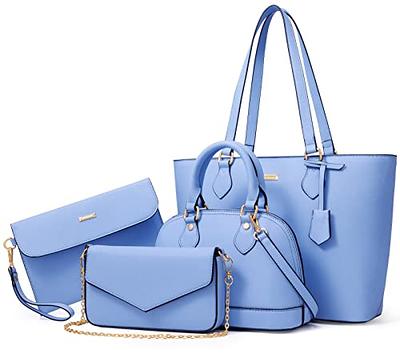 Blue on sale satchel handbags