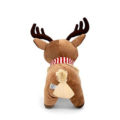 Plushible Plush Reindeer Stuffed Animal - Holiday Deer Characters