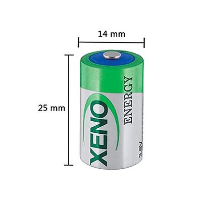  LNX D Cell Lithium Battery 19000mAh ER34615 Non-Rechargeable  Batteries 3.6 Volt Lithium Chloride Button Top,D Cell 3.6 Volt Batterie,  3.6v Lithium Battery 19000 mAh Capacity Non-Rechargeable, (4 pcs) : Health 