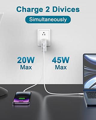 160W 6-Port GaN USB C Wall Charger, Portable Fast Charging Station for  MacBook Pro/Air, iPad Pro, iPhone 14/13/Mini/Pro/13Pro Max/12, Galaxy Note