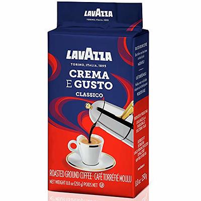 Café moulu expresso Lavazza, torréfaction foncée italiano, 8 oz