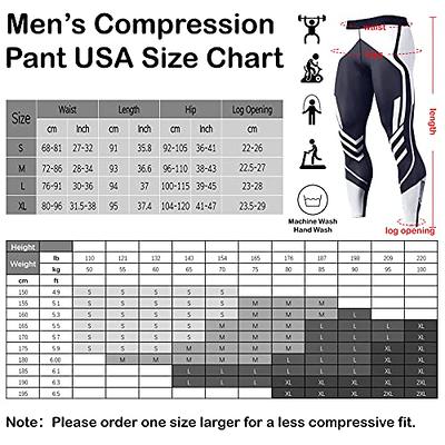  Compression Pants Men UV Blocking Running Tights 1