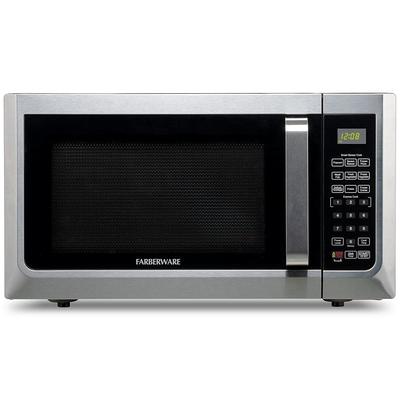 FORNO 1.6-cu ft 1000-Watt Built-In Microwave with Sensor Cooking Controls  (Stainless Steel) in the Built-In Microwaves department at