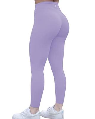 High Waist Leggings for Women Butt Lift Anti Cellulite Workout Yoga Pants  Grey X-Large