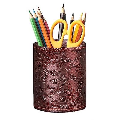 Pen Holder For Desk, Premium Ceramic Pencil Holder Pen Cup Marker