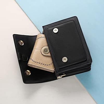 SENDEFN Womens Leather Bifold Wallet