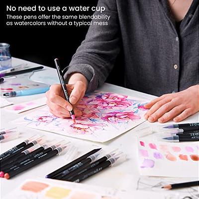  Chalkola Watercolor Brush Pens for Lettering