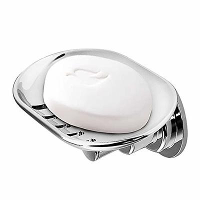 BOPai Elegant Suction Soap Dish for Shower, Powerful Vacuum