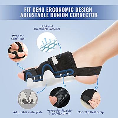 Fit Geno Bunion Corrector Women & Men Big Toe: Foot Straightener Splint  Brace - Adjustable Bunyan Correction Orthopedic for Hallux Valgus Pain  Relief 2 Pcs - Yahoo Shopping
