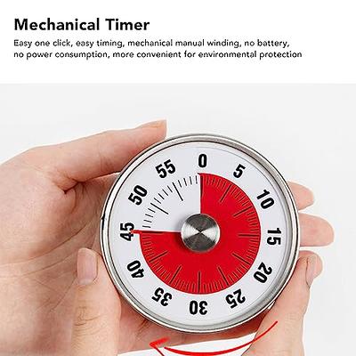 Yosoo Visual Timer 60 Minute Magnetic Countdown Timer, Mechanical Timer for  Exams Cooking Sleeping - Yahoo Shopping