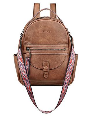 Leather Backpack Purse, Designer Backpacks for Women, Small Backpack Purse