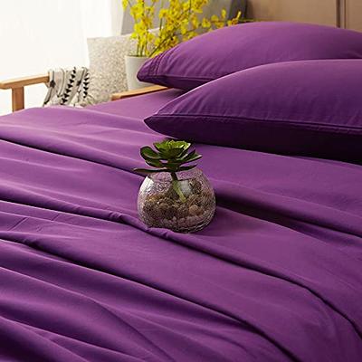 4 Piece Bed Sheet Set Deep Pockets King Queen Size Super Soft