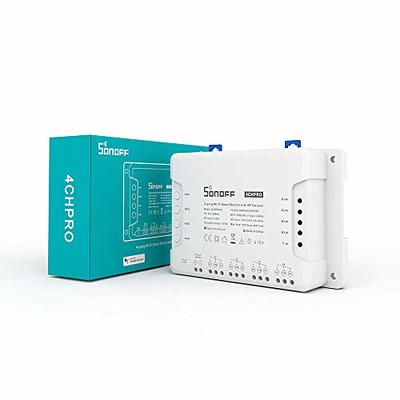 Woods WiOn 50049 Outdoor Wi-Fi Wireless Plug-In Switch; Smartphone And  Tablet Automation For Up To 12 Devices 2 Grounded Outlets Weather Resistant