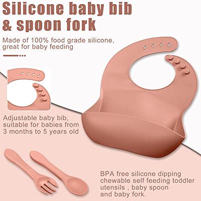 ROCCED Silicone Baby Feeding Set Baby Led Weaning Supplies Toddler