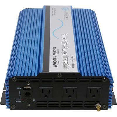 AIMS Power 1500W Pure Sine Power Inverter, 48VDC to 120VAC