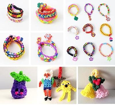 6000+ Loom Rubber Bands Refill Kits with 250PCS S-Clips10-Hooks Premium  Bracelet Making Kit for Kids Weaving DIY Crafting Gift (White) - Yahoo  Shopping
