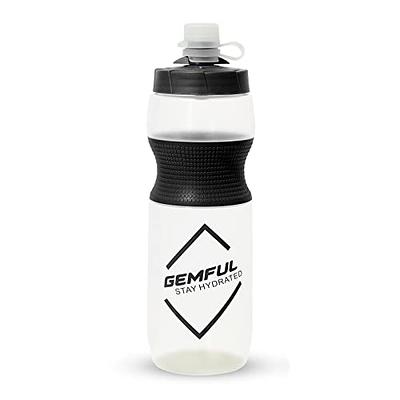 Pro Bike Tool 19oz Water Bottle for All Fitness and Cycling, Black