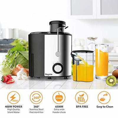 Centrifugal Juicer Machine for Vegetables Fruits - Juice Extractor Easy to  Clean