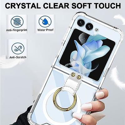 For Samsung Galaxy Z Flip5 5G Clear Crystal Anti-Fall Slim Shockproof Cover  Case