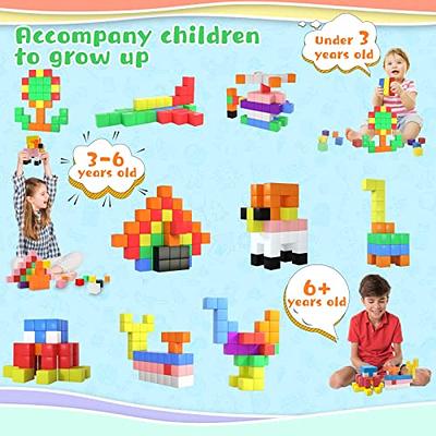  Soyee Magnetic Tiles with Cars, Kids Gifts & Toys for